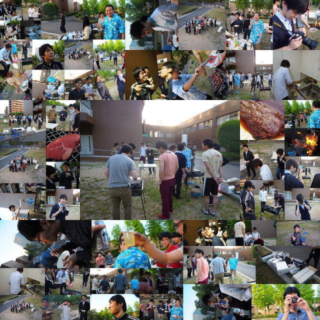 バーベキュー, 広島大学, 2014 Spring